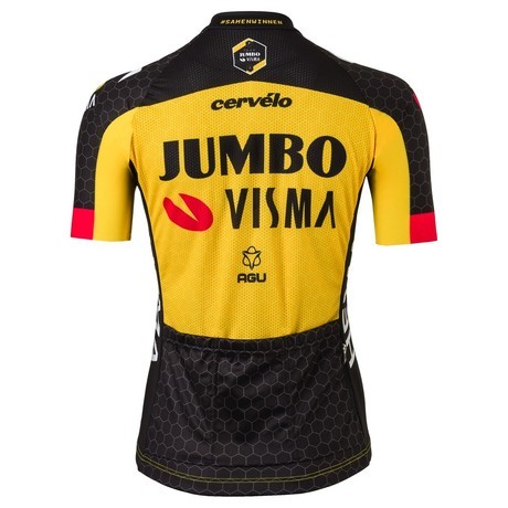 AGU Ženski kolesarski dres JUMBO VISMA 2021